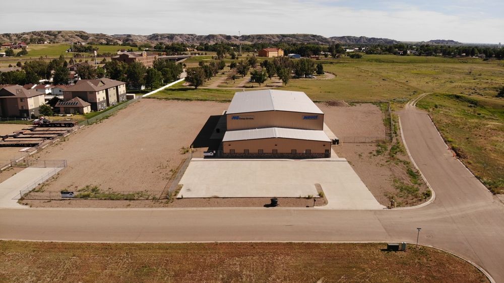 Functional +/-18,000+ SQ FT Shop on 3.11 Acres in Glendive, MT: 123 W Oregon Ln, Glendive, MT 59330